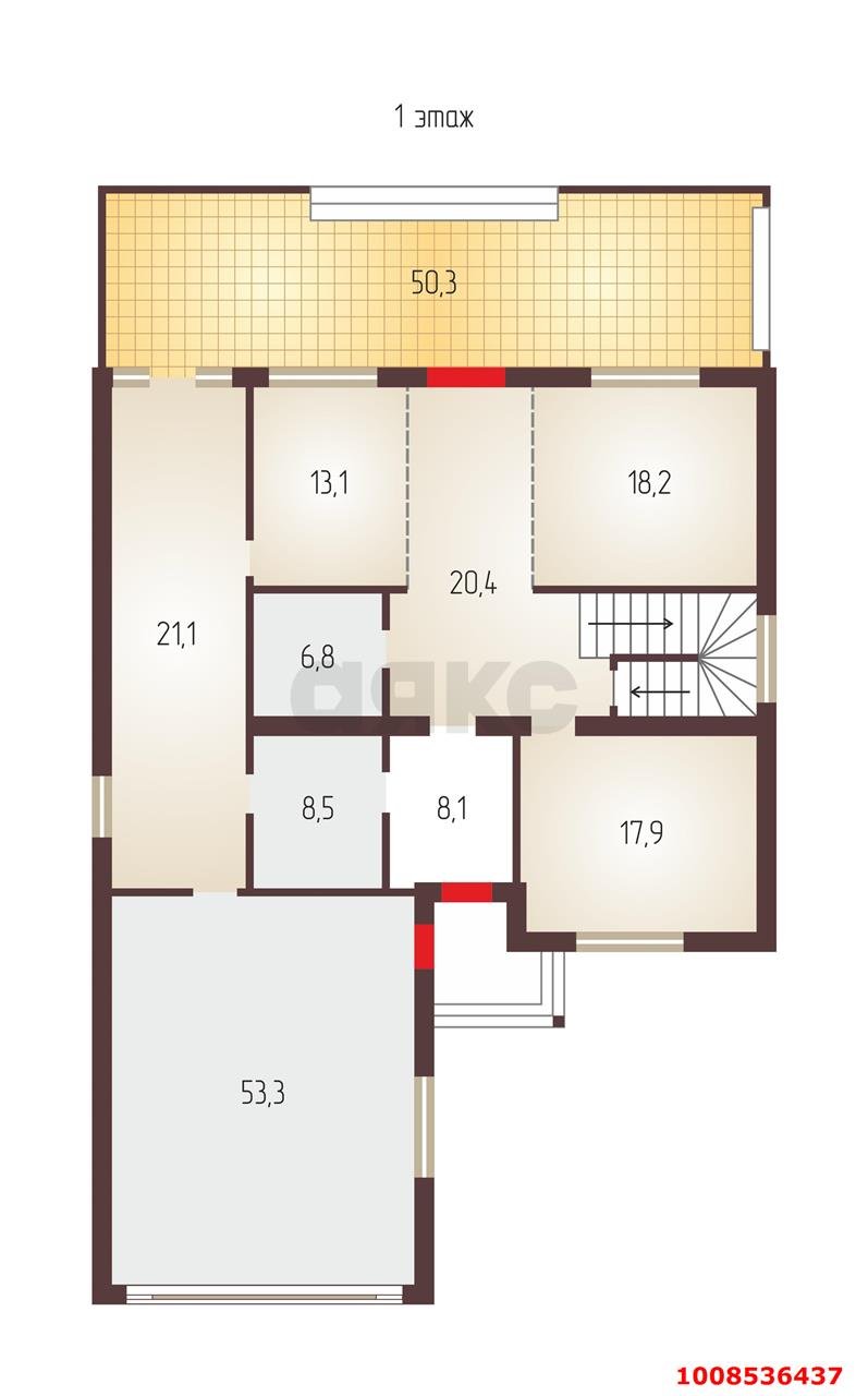 Фото №8: Дом 280 м² + 7.7 сот. - Краснодар, 2-я Площадка, ул. имени Ю.В. Борисова, 17