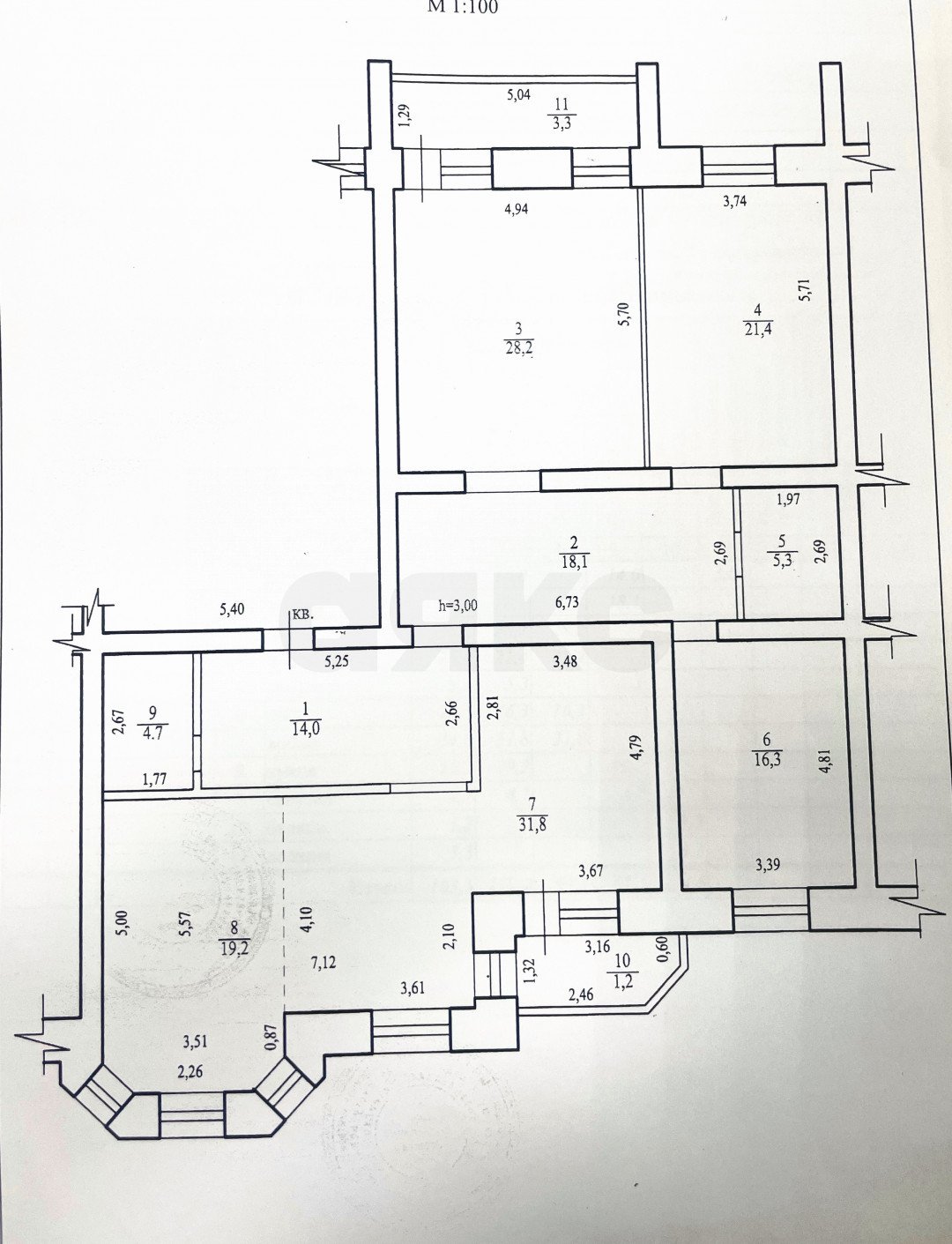 Фото №13: 4-комнатная квартира 163 м² - Чита, Ингодинский, ул. Красноярская, 6