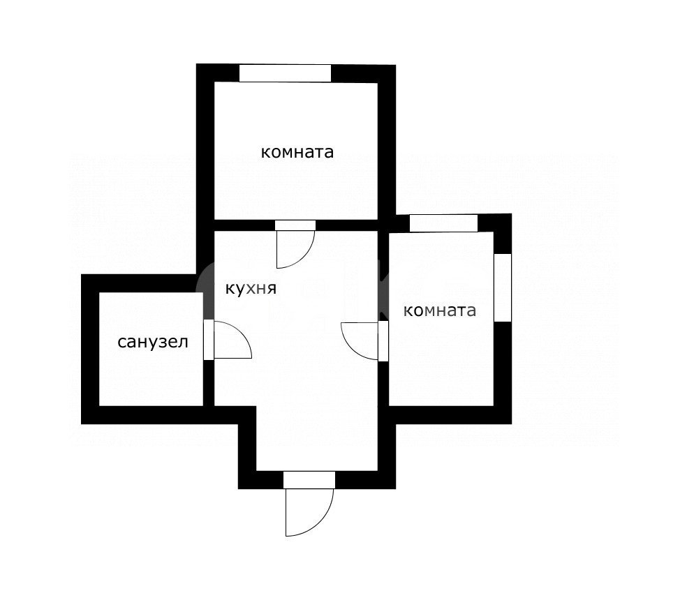 Фото №14: 2-комнатная квартира 54 м² - Сочи, Мамайка, пер. Виноградный, 1А