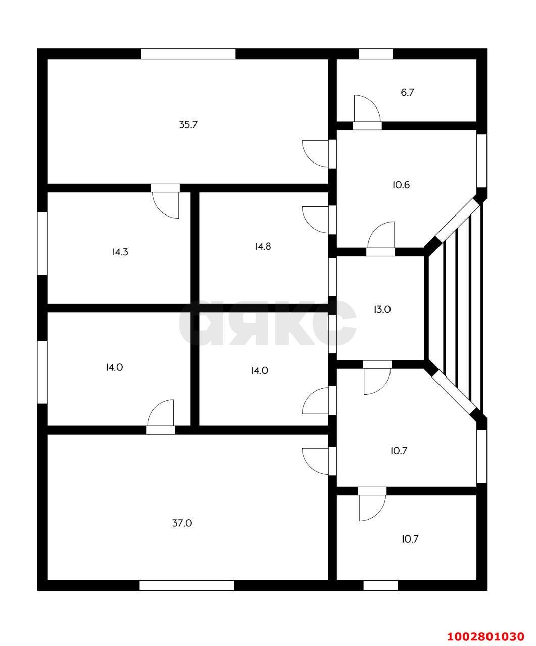 Фото №13: Дом 177&nbsp;м² + 8&nbsp;сот., 2&nbsp;эт. - Краснодар, Прикубанский внутригородской округ, мкр. Отделение № 1 ОПХ Колос, ул. Лесопосадочная, 88
