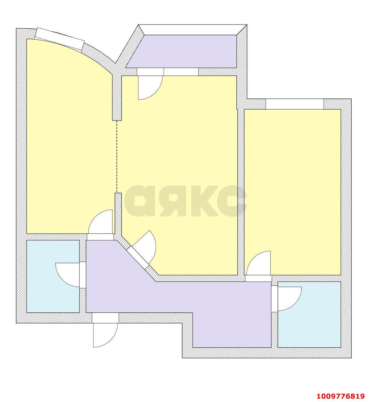 Фото №16: 2-комнатная квартира 77 м² - Краснодар, Гидростроителей, ул. Парусная, 10к2