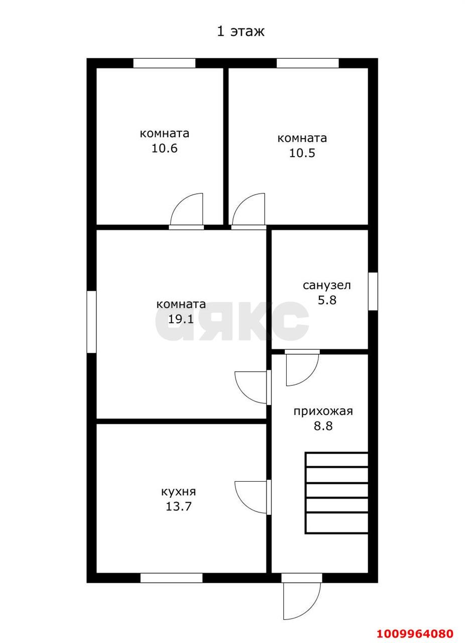 Фото №14: Дом 144&nbsp;м² + 6.21&nbsp;сот., 2&nbsp;эт. - Краснодар, Западный внутригородской округ, мкр. Сельскохозяйственный Институт, ул. Михаила Власова, 43
