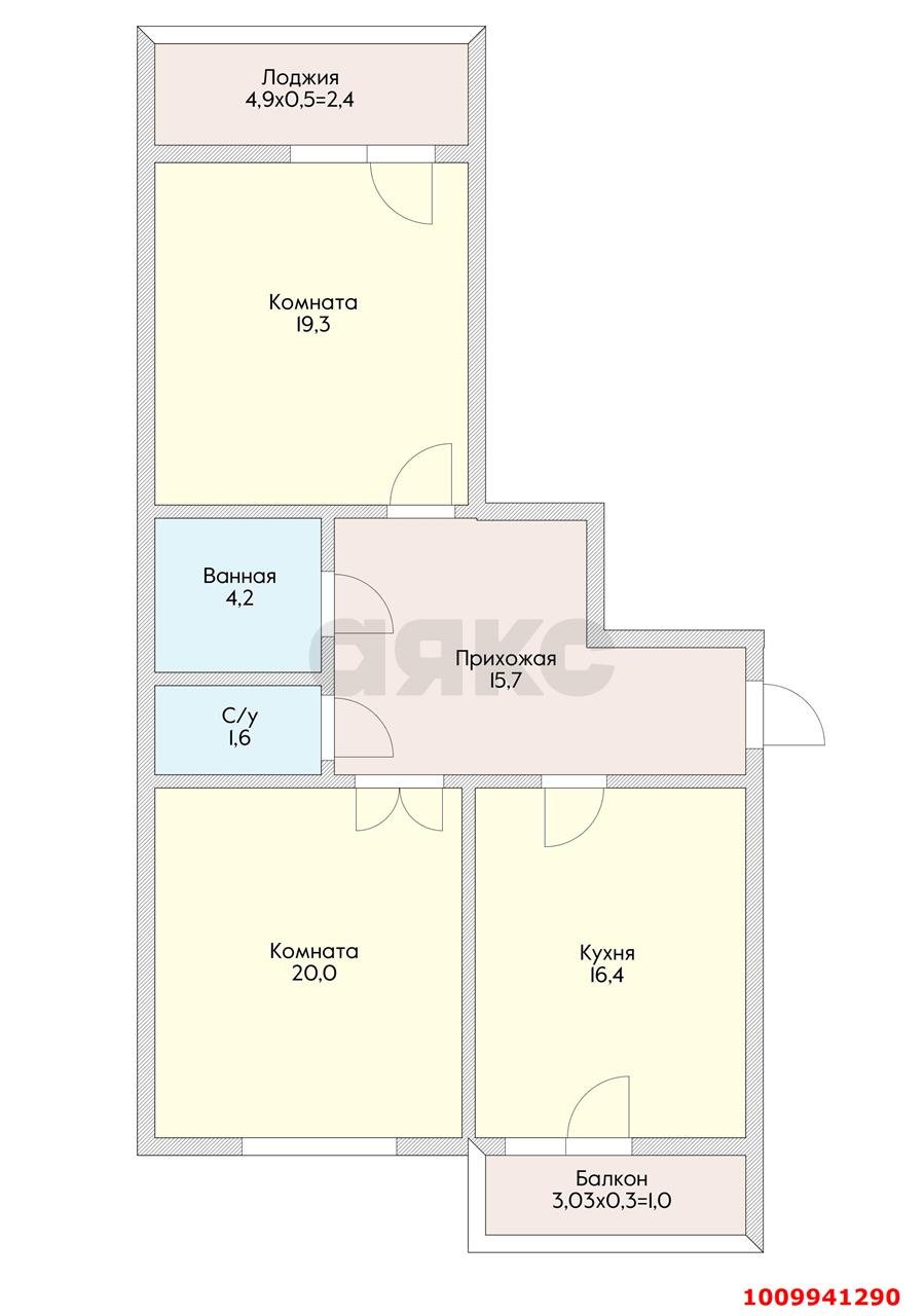 Фото №7: 2-комнатная квартира 88 м² - Краснодар, жилой комплекс Версаль, ул. Черниговская, 1