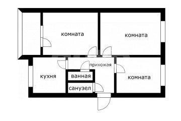 Фото №4: 3-комнатная квартира 76 м² - Сочи, мкр. Якорная Щель, ул. Череповецкая, 16