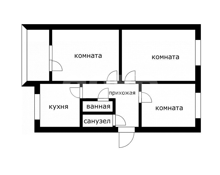 Фото №4: 3-комнатная квартира 76 м² - Сочи, Якорная Щель, ул. Череповецкая, 16