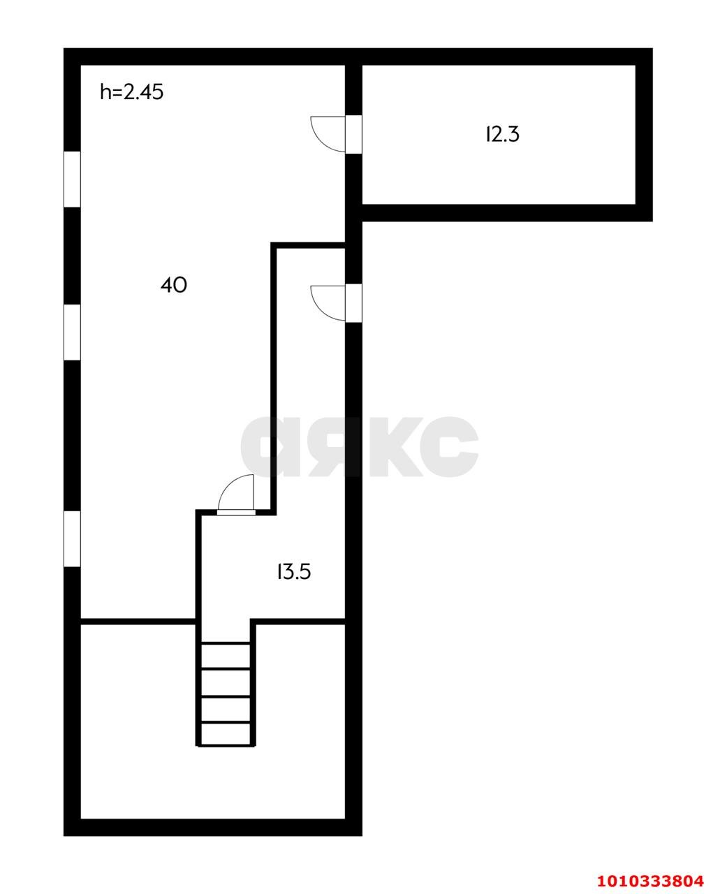 Фото №9: Офисное помещение 66 м² - Краснодар, Центральный, ул. Горького, 186