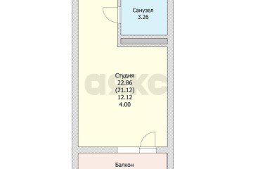 Фото №1: Студия 22 м² - Краснодар, мкр. жилой комплекс Гарантия, ул. Восточно-Кругликовская, 42/3к1