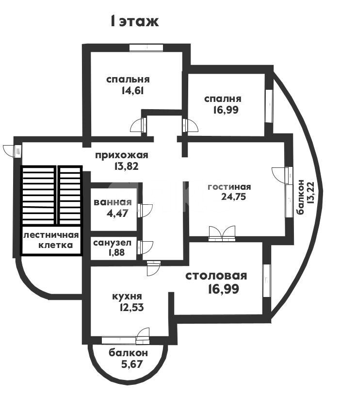 Фото №26: 5+-комнатная квартира 250&nbsp;м², 3/4&nbsp;эт. - Геленджик, ул. Сипягина, 7
