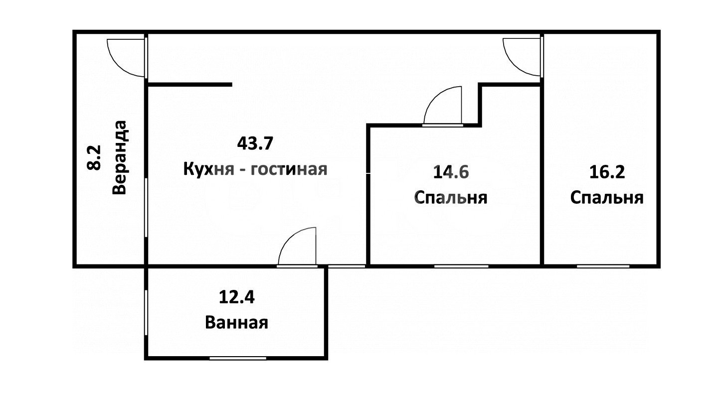 Фото №30: 2-комнатная квартира 95 м² - Геленджик, ул. Ходенко, 8А