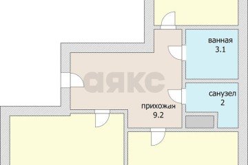 Фото №3: 2-комнатная квартира 73 м² - Краснодар, мкр. жилой комплекс Свобода, 