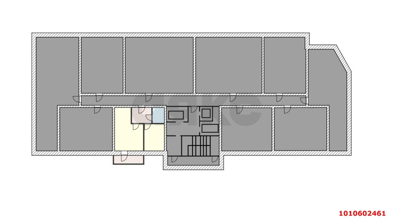 Фото №3: 1-комнатная квартира 41 м² - Краснодар, Почтовый, пр-кт имени писателя Знаменского, 9к2