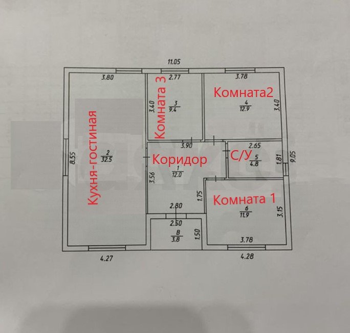 Фото №8: Дом 76 м² + 5.3 сот. - Стрелка, ул. Зои Космодемьянской