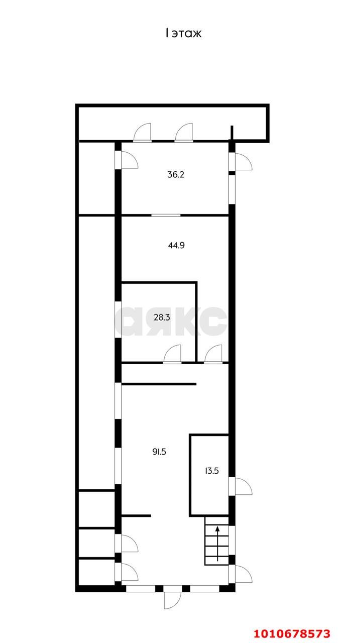 Фото №19: Отдельное здание 500&nbsp;м², 2&nbsp;эт. - Краснодар, Западный внутригородской округ, мкр. Кожзавод, ул. Каляева, 68