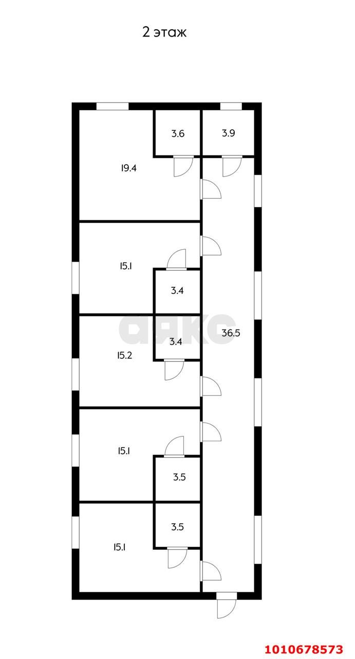 Фото №18: Отдельное здание 500&nbsp;м², 2&nbsp;эт. - Краснодар, Западный внутригородской округ, мкр. Кожзавод, ул. Каляева, 68