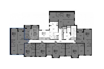 Фото №5: 3-комнатная квартира 72 м² - Развилка, мкр. жилой комплекс Римский, пр-д Римский, 15