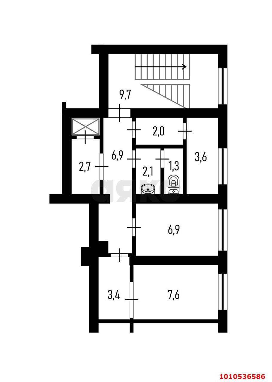 Фото №7: Торговое помещение 362&nbsp;м², 1/3&nbsp;эт. - Краснодар, Западный внутригородской округ, мкр. Центральный, ул. Гимназическая, 63
