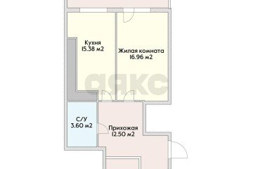 Фото №4: 1-комнатная квартира 55 м² - Краснодар, мкр. Почтовый, пр-кт имени писателя Знаменского, 9к3