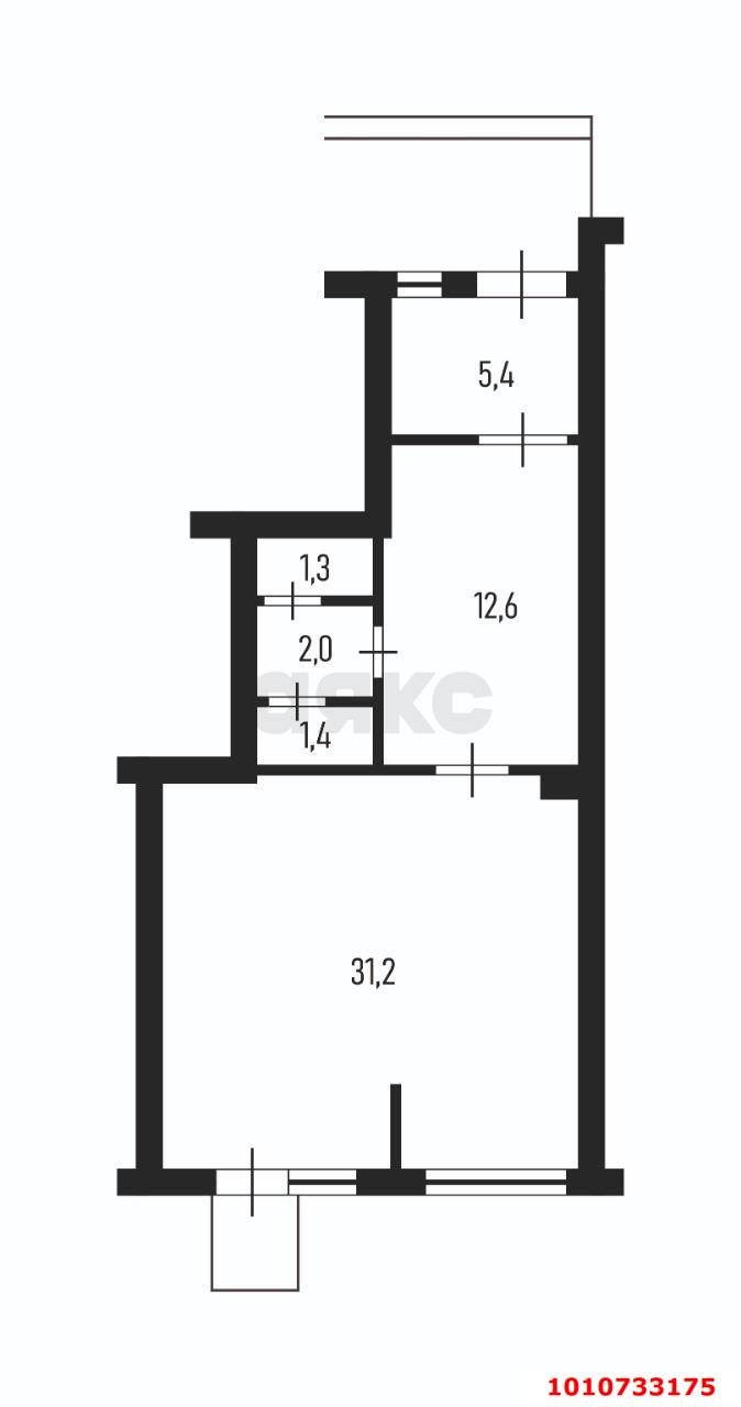 Фото №10: Торговое помещение 54 м² - Берёзовый, жилой комплекс Прогресс, ул. имени В.М. Бехтерева, 2Ак1