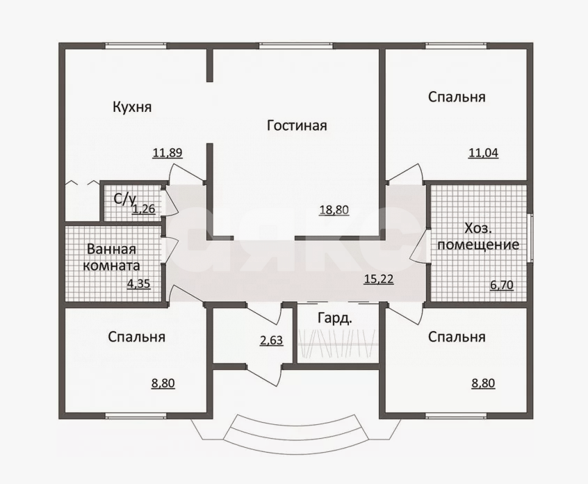 Фото №7: Дом 165 м² + 5.68 сот. - Вышестеблиевская, ул. Комсомольская