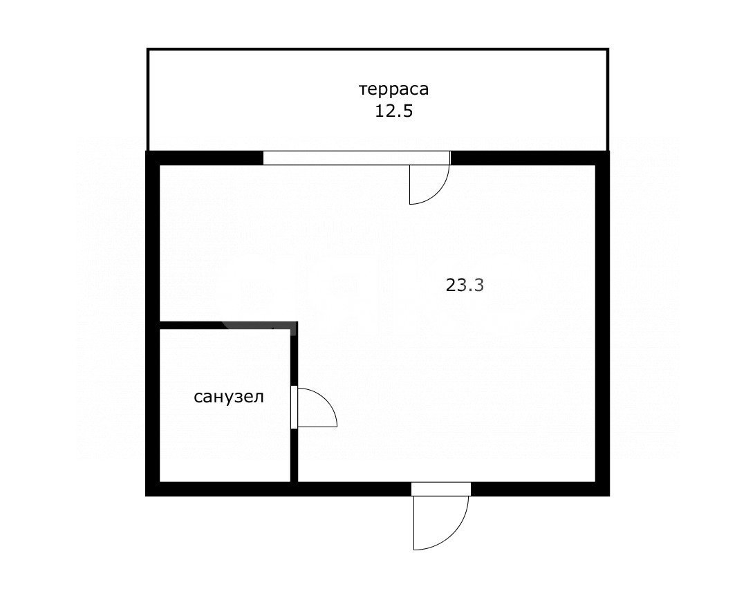 Фото №10: 1-комнатная квартира 24 м² - Сочи, жилой комплекс Касабланка, ул. Ленина, 300А/5