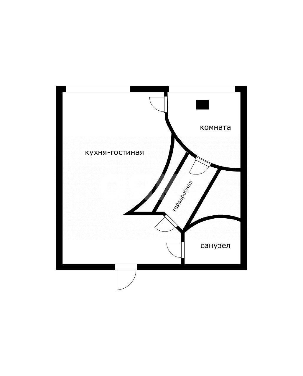 Фото №17: 2-комнатная квартира 40 м² - Сочи, Донская, ул. Тимирязева, 11/2