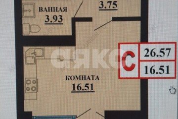 Фото №5: Студия 27 м² - Анапа, мкр. жилой комплекс Резиденция Высокий Берег, ул. Ивана Голубца, 147