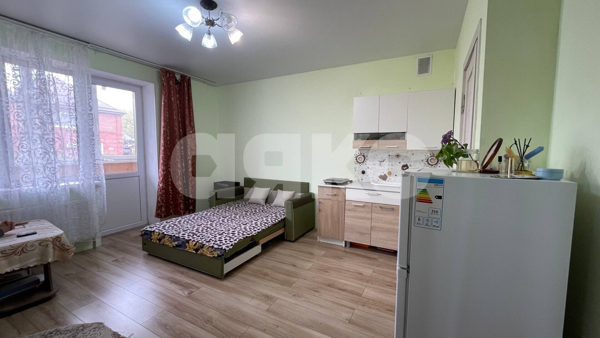 Фото №1: Студия 22&nbsp;м², 1/4&nbsp;эт. - Горячий Ключ, мкр. Развилка, ул. Заводская, 4