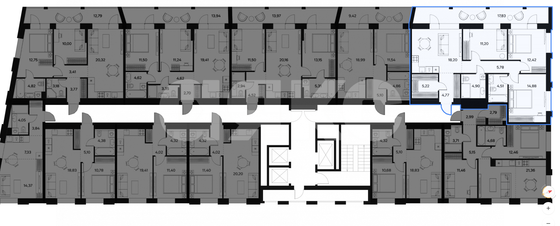 Фото №8: 4-комнатная квартира 90 м² - Москва, жилой комплекс Форст, ул. Автозаводская, 26/1