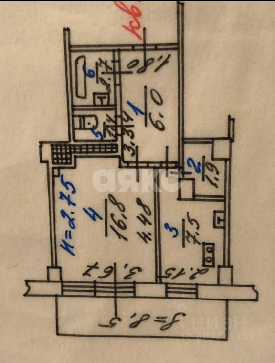 Фото №7: 1-комнатная квартира 40 м² - Ростов-на-Дону, 7-й, пр-кт Стачки, 224