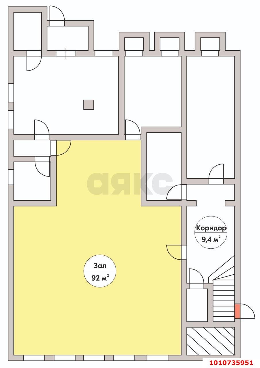 Фото №3: Торговое помещение 183 м² - Краснодар, Центральный, ул. Коммунаров, 51