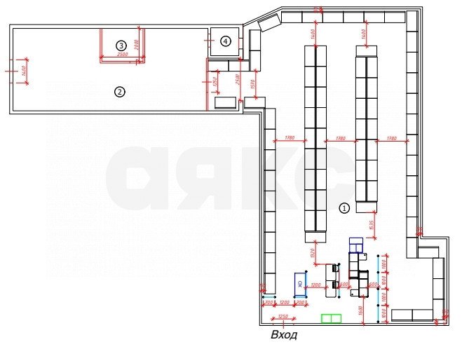 Фото №5: Коммерция 322 м² - Гиагинская, ул. Красная, 288