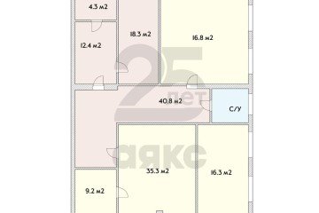 Фото №5: Офисное помещение 174 м² - Краснодар, мкр. Черёмушки, ул. Селезнёва, 70