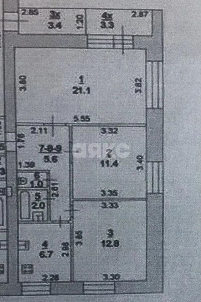 Фото №27: 3-комнатная квартира 60 м² - Ростов-на-Дону, 15-й, ул. Каширская, 8/2