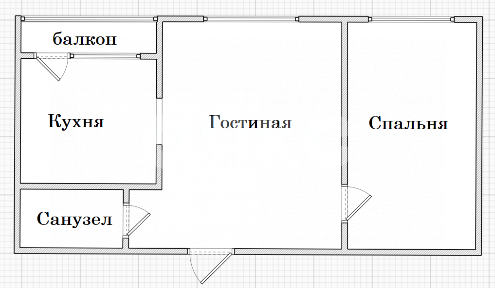 Фото №20: 2-комнатная квартира 62 м² - Геленджик, жилой комплекс Горизонт, ул. Туристическая, 4Гк2А