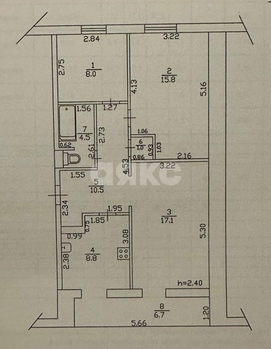 Фото №22: 2-комнатная квартира 72 м² - Темрюк, ул. Декабристов