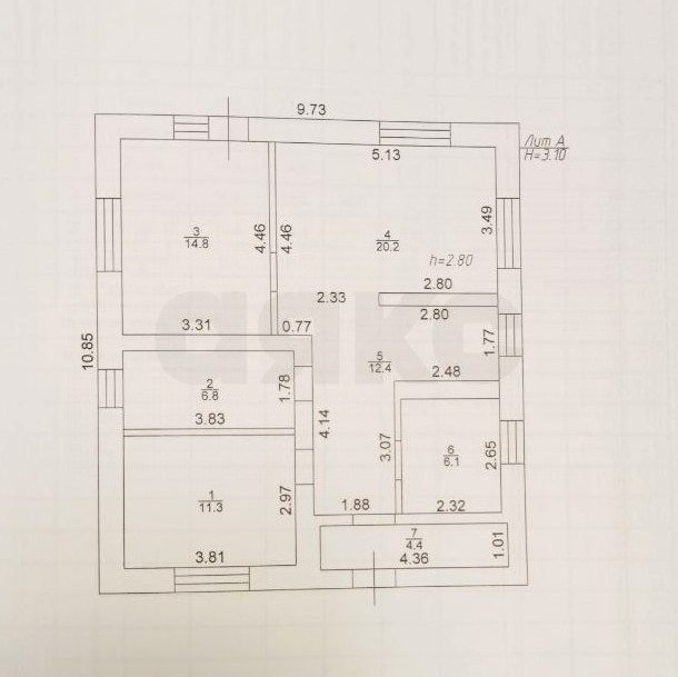 Фото №13: Коттедж 160 м² + 6 сот. - Осиново, ул. Солнечная, 15