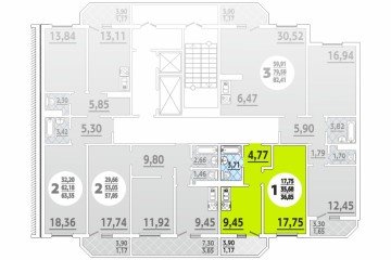 Фото №1: 1-комнатная квартира 36 м² - Краснодар, мкр. Восточно-Кругликовский, 