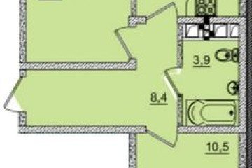 Фото №1: 2-комнатная квартира 53 м² - Краснодар, мкр. жилой комплекс Грани, 