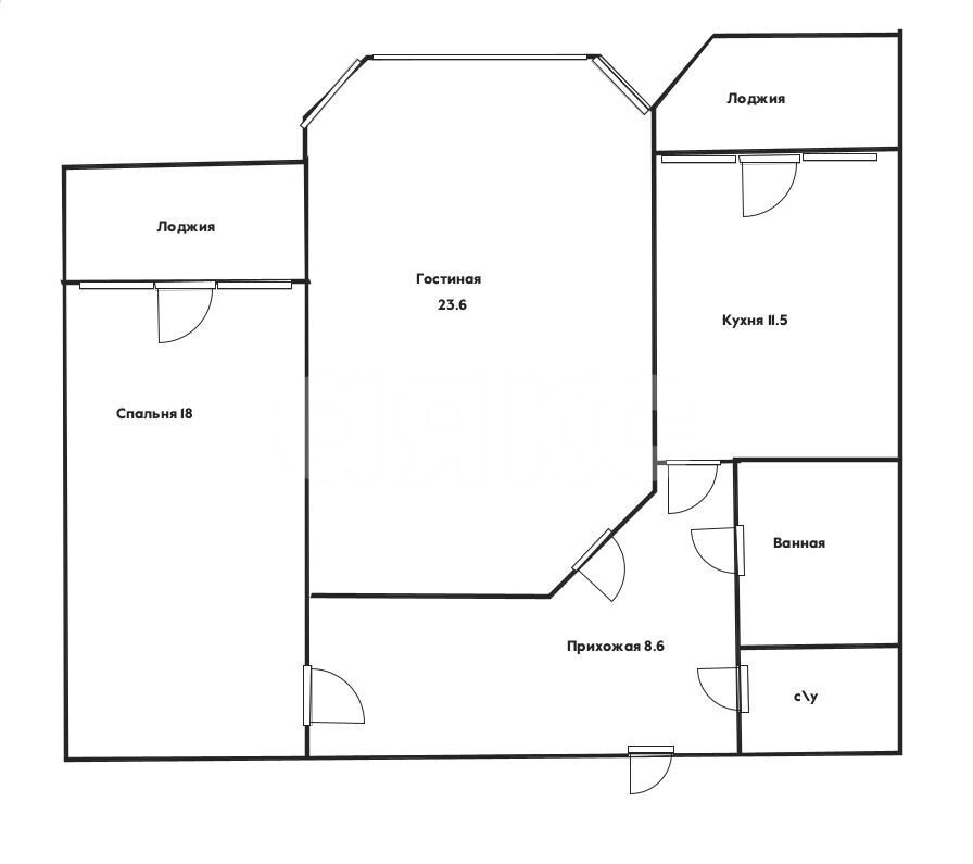 Фото №14: 2-комнатная квартира 71&nbsp;м², 5/7&nbsp;эт. - Геленджик, ул. Туристическая, 6