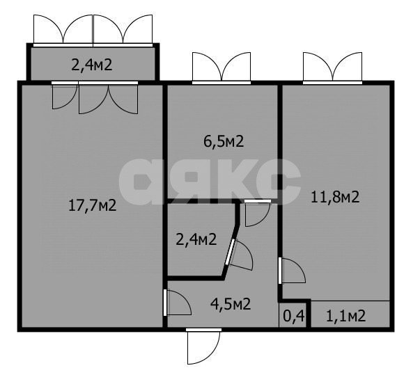 Фото №29: 2-комнатная квартира 45 м² - Анапа, 12-й, ул. Чехова, 2