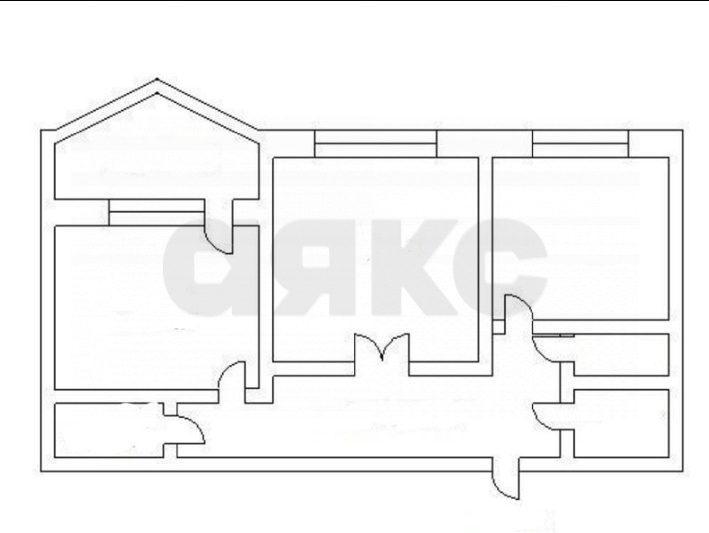 Фото №17: 2-комнатная квартира 51 м² - Тула, Верхнее Криволучье, ул. Волкова, 5А