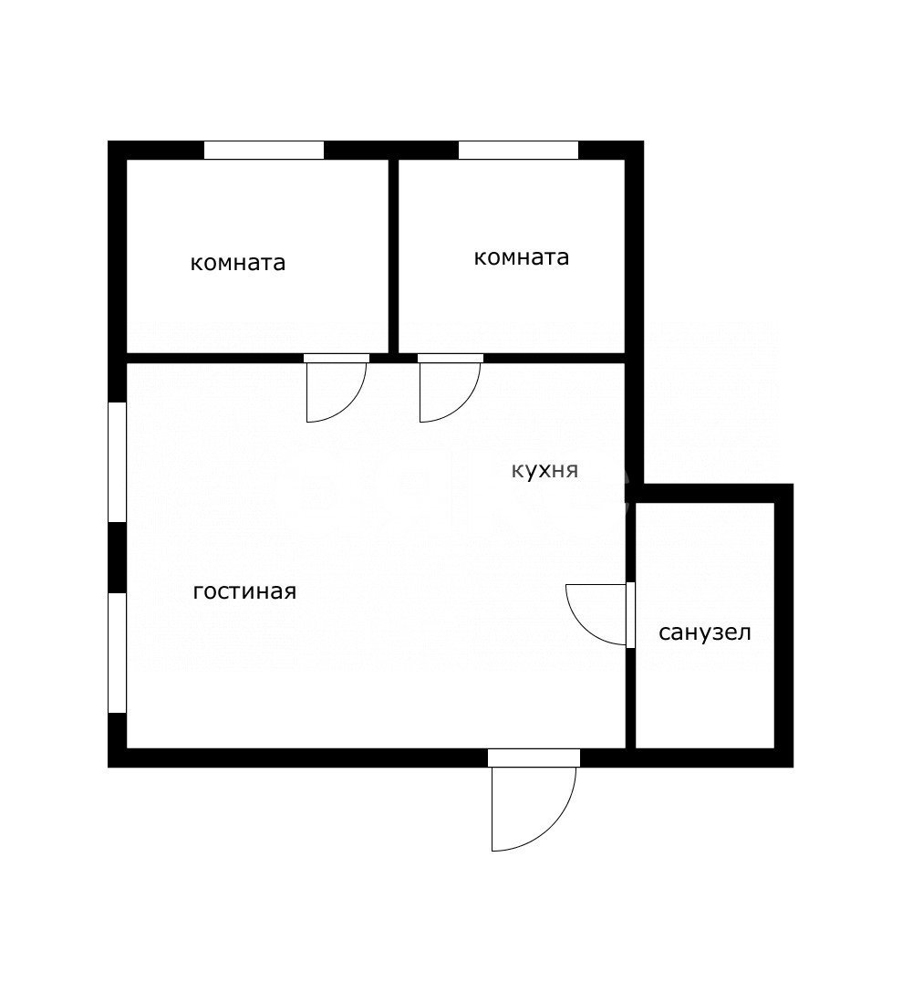 Фото №16: 3-комнатная квартира 56 м² - Сочи, Центральный, ул. Пригородная, 17