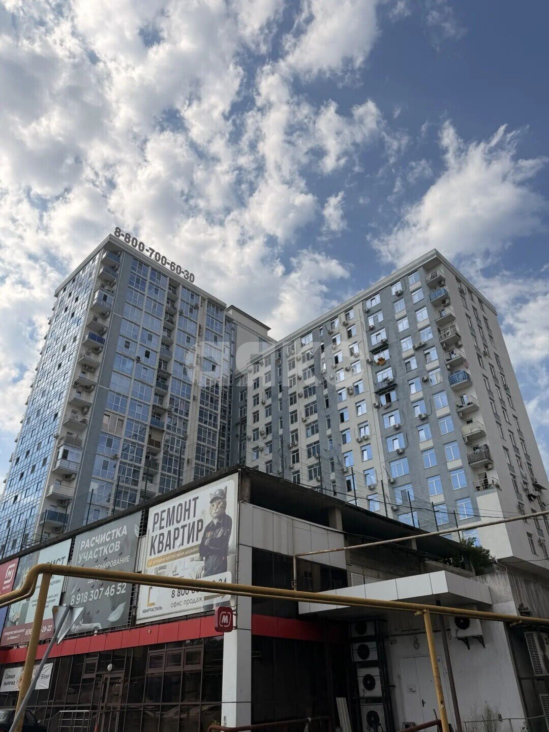 Фото №1: 2-комнатная квартира 40&nbsp;м², 11/15&nbsp;эт. - Сочи, Центральный, мкр. Мамайка, ул. Виноградная, 206