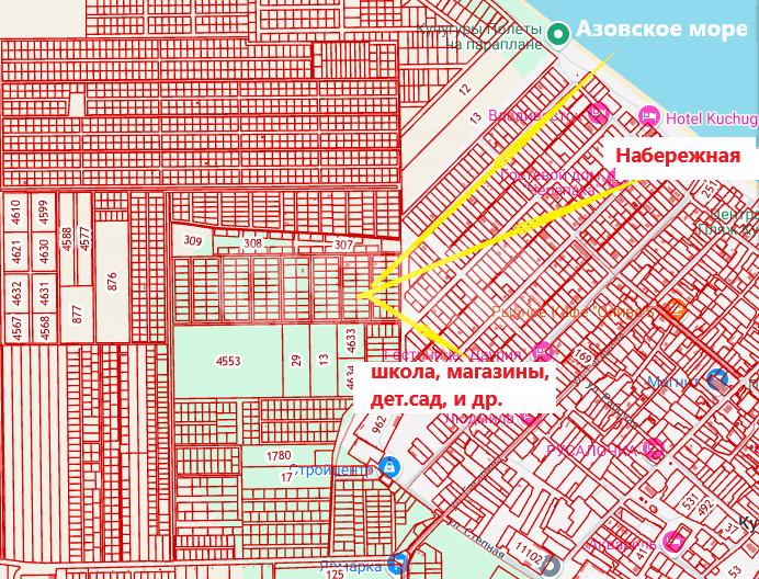 Фото №13: Земельный участок под ИЖС 8 сот. - Кучугуры, ул. Московская