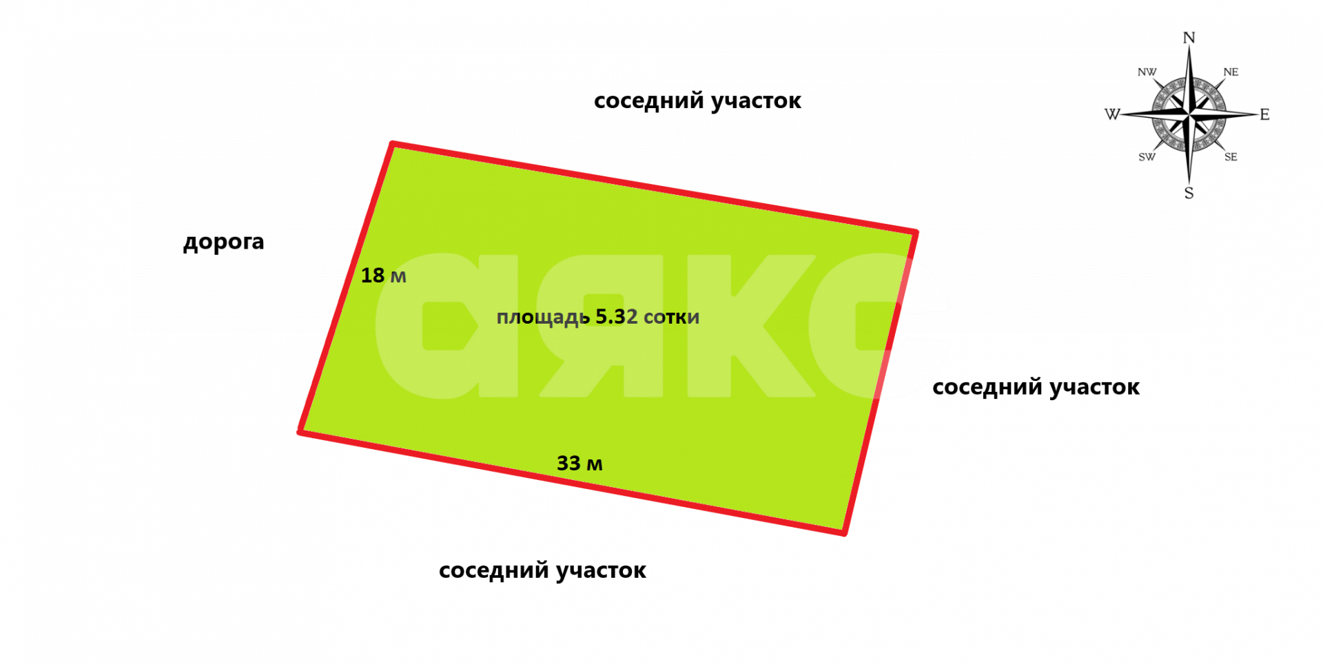 Фото №15: Земельный участок под ИЖС 5.32 сот. - Ахтанизовская, ул. Школьная