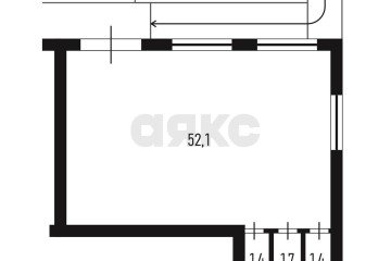 Фото №3: Торговое помещение 57 м² - Краснодар, мкр. жилой комплекс Британия-2, ул. Генерала Петрова, 43/2