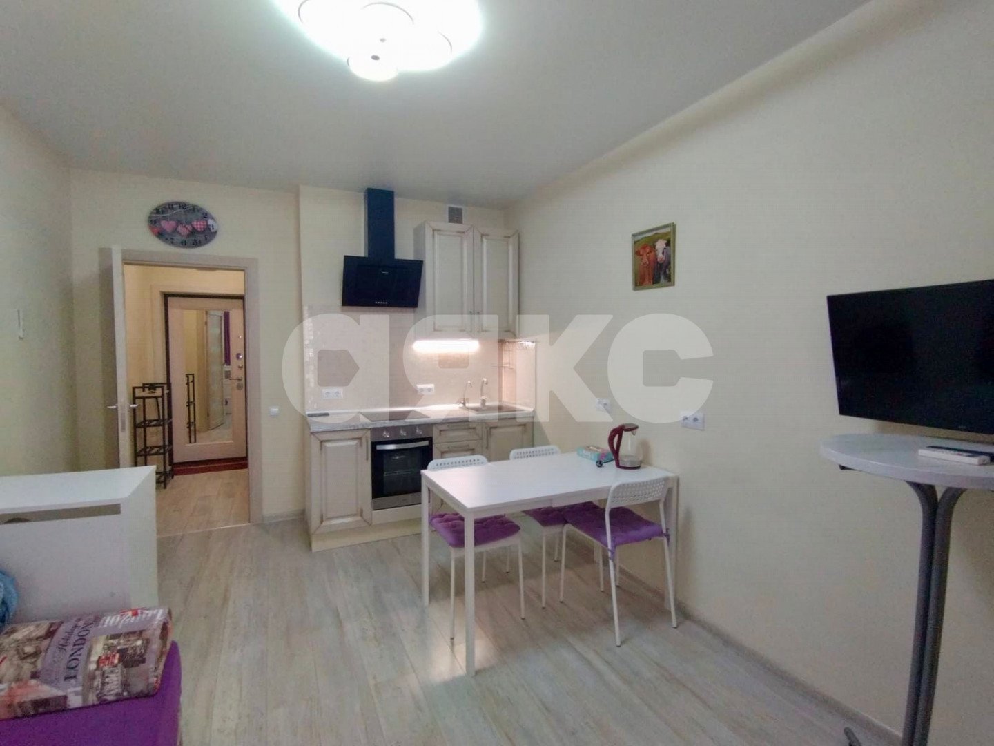 Фото №4: Студия 25&nbsp;м², 4/6&nbsp;эт. - Анапа, мкр. ЖК Бельведер, ул. Таманская, 121к15