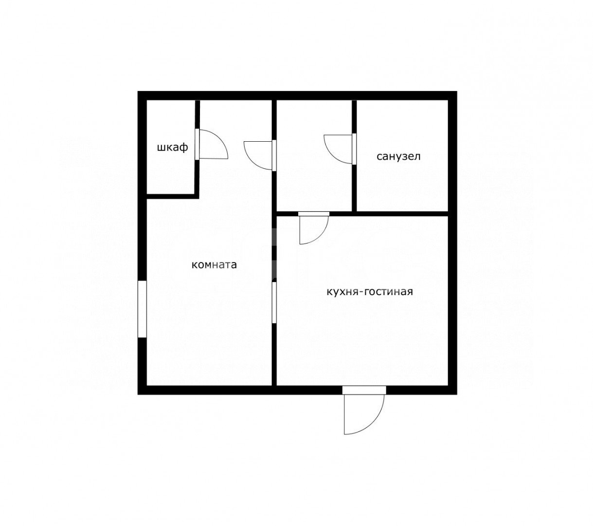 Фото №11: Апартаменты 35 м² - Сочи, Завокзальный, ул. Красная, 34Ж