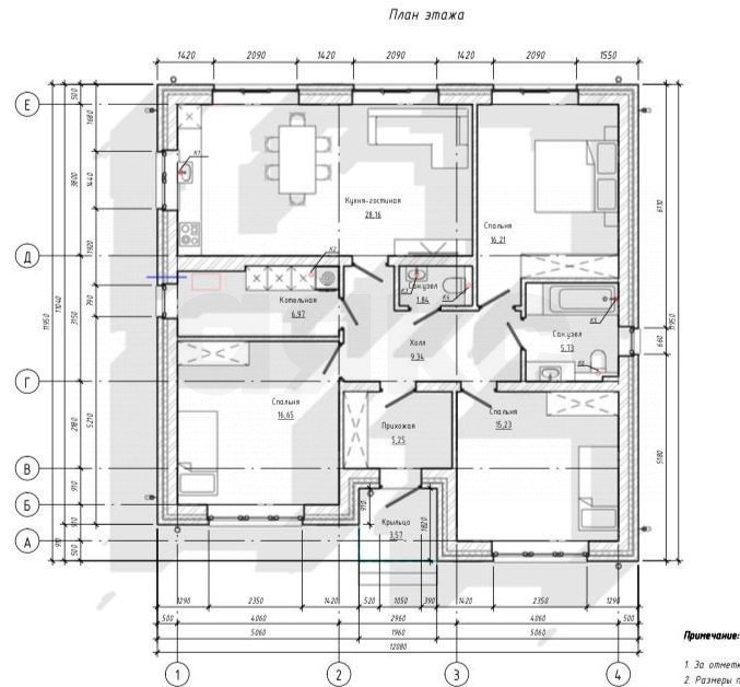 Фото №7: Дом 112 м² + 6 сот. - Казань, коттеджный  Корнер Брайт, ул. Бэлэкэч