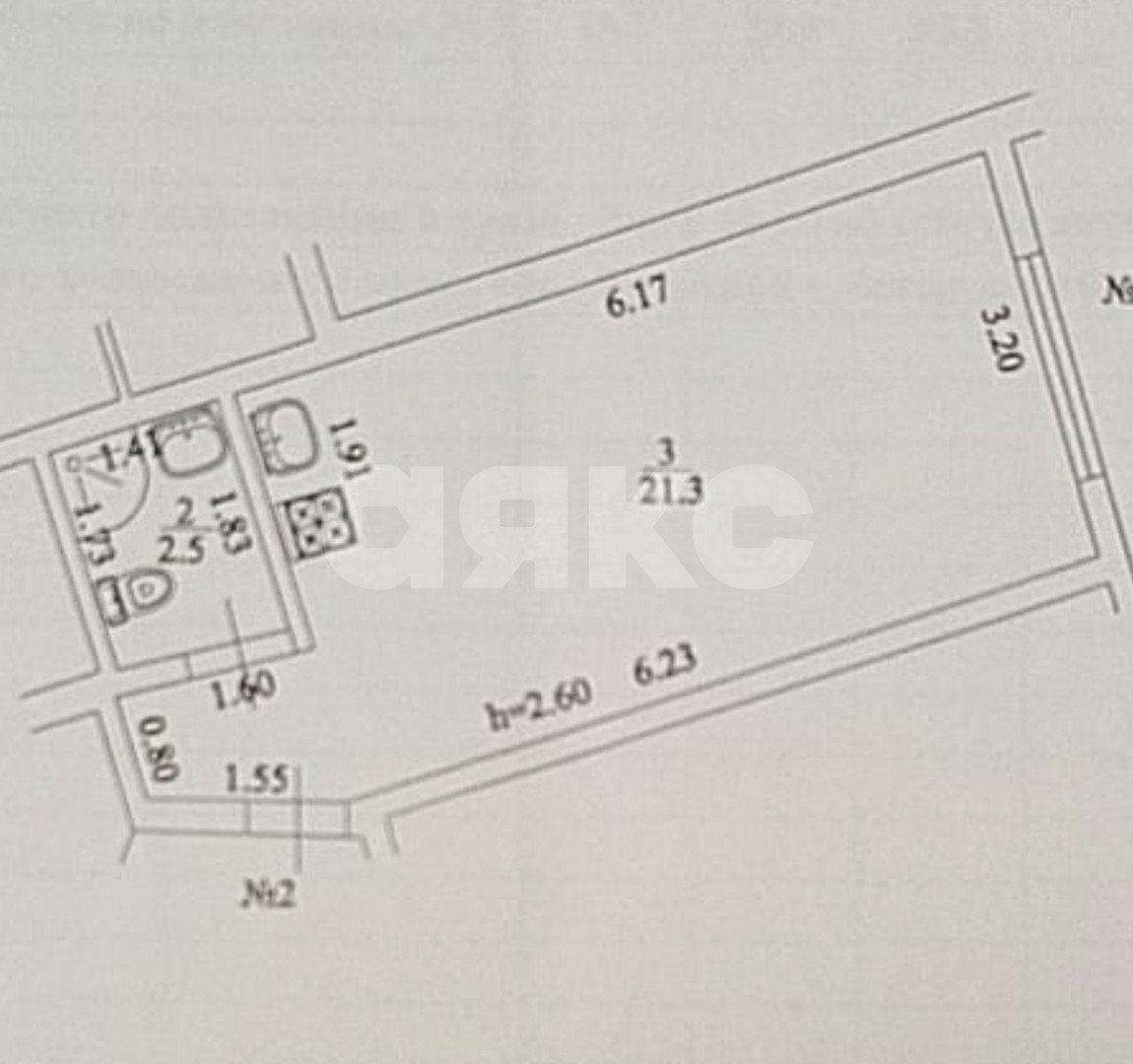 Фото №22: Студия 49 м² - Сочи, Заречный, ул. Макаренко, 34А